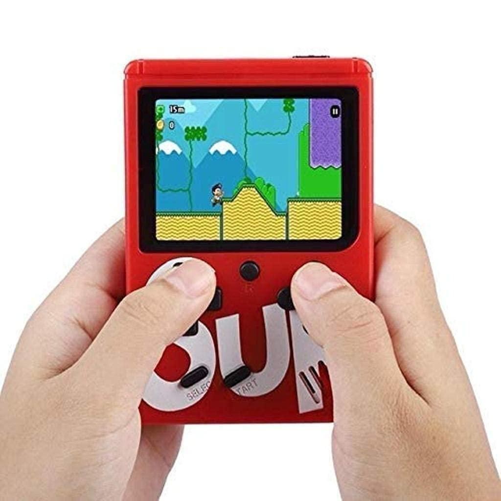 400 in 1 Sup Video Games Portable, Led Screen and USB Rechargeable, Handheld Console, Classic Retro Game Box Toy for Kids Boys & Girls (Multi Color ,1 pcs)