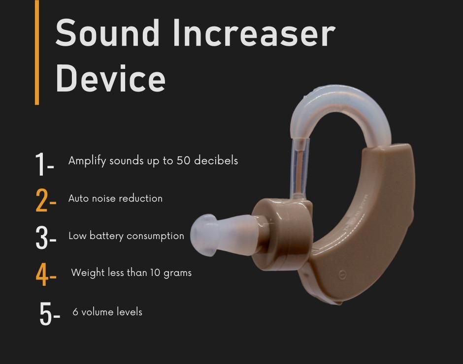 Sound Increaser for Ear