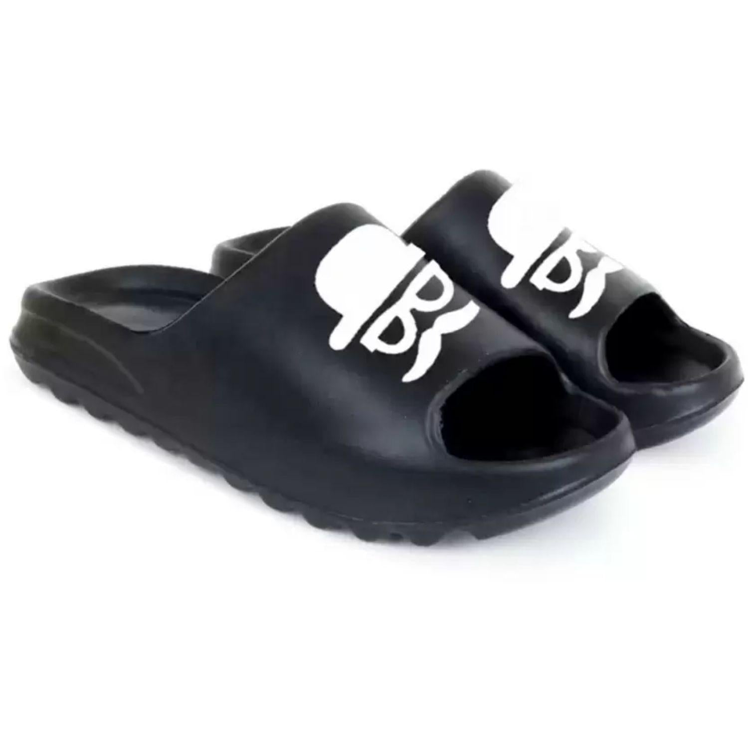 Monex New Latest Black Slider For Mens