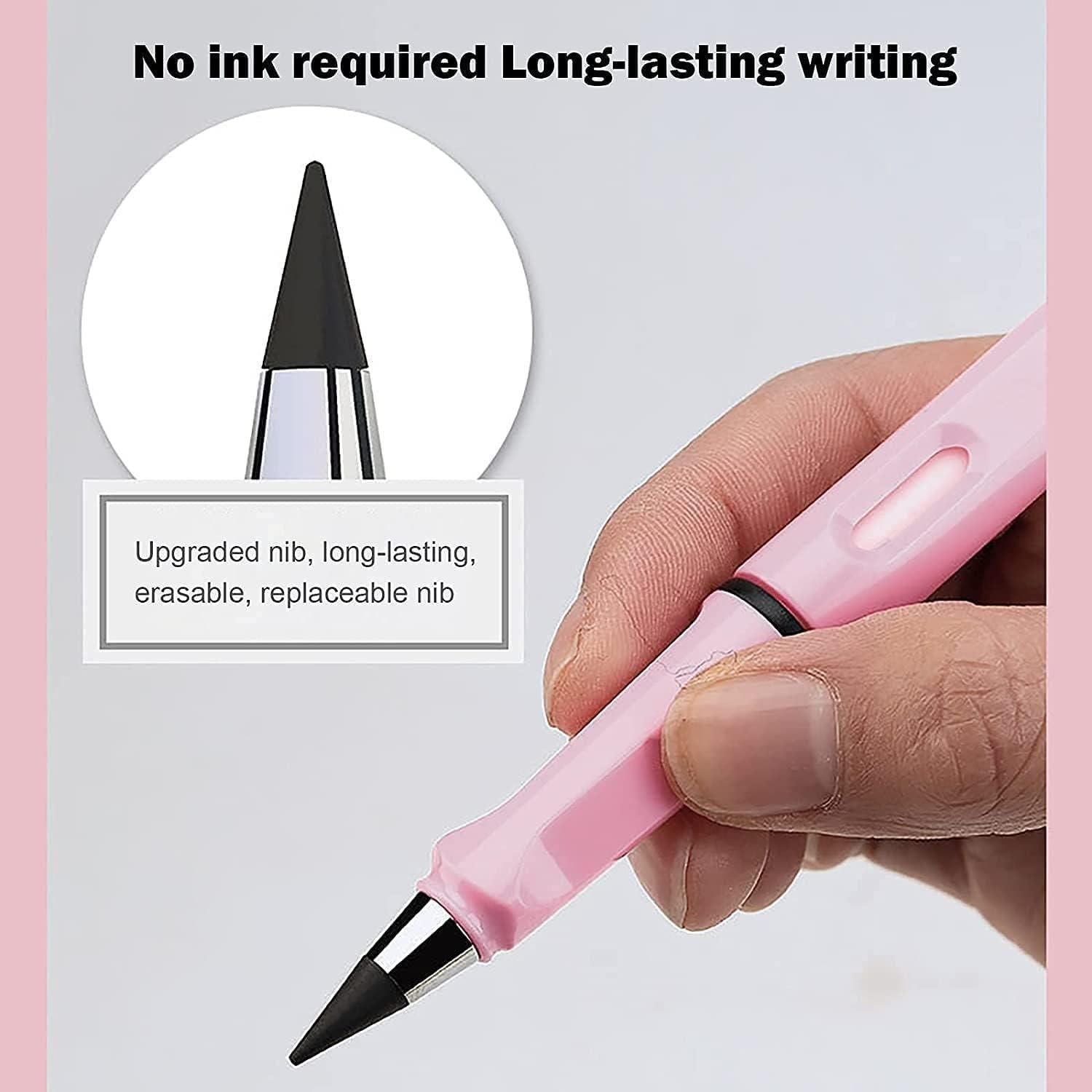 Reusable and Erasable Metal Writing Pens